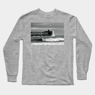 Winter Storm in Northumberland Long Sleeve T-Shirt